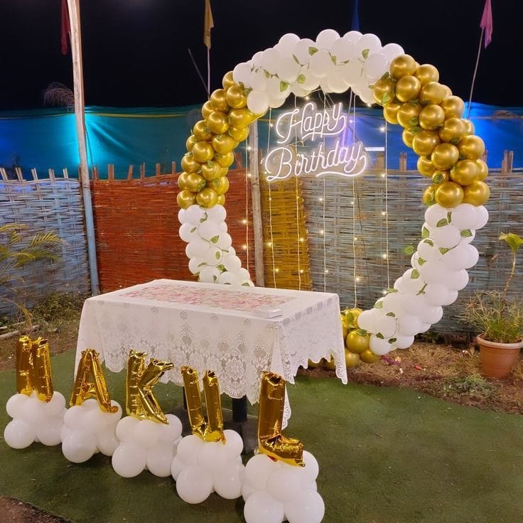 Professional birthday decoration services Kolkata - colorful party decor